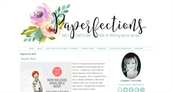 Desktop Screenshot of paperfections.com